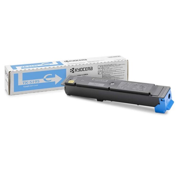 Original - Kyocera TK5195 Cyan Cartucho de Toner - 1T02R4CNL0/TK5195C