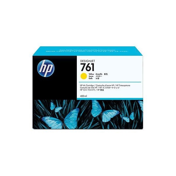 Original - HP 761 Amarillo Cartucho de Tinta - CM992A