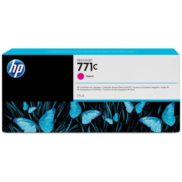 Original - HP 771C Magenta Cartucho de Tinta - B6Y09A