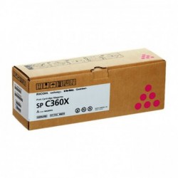 Original - Ricoh Aficio SP-C361 Magenta Cartucho de Toner - 408252/SPC360X