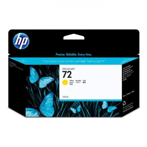 Original - HP 72 Amarillo Cartucho de Tinta - C9373A