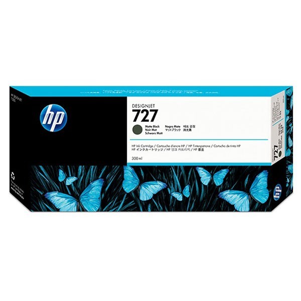 Original - HP 727 Negro Mate Cartucho de Tinta - C1Q12A