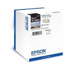 Original - Epson T7431 Negro Cartucho de Tinta - C13T74314010