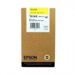 Original - Epson T6144 Amarillo Cartucho de Tinta - C13T614400