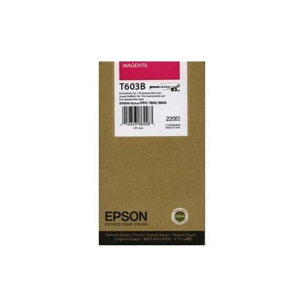 Original - Epson T603B Magenta Cartucho de Tinta - C13T603B00