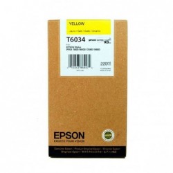 Original - Epson T6034 Amarillo Cartucho de Tinta - C13T603400