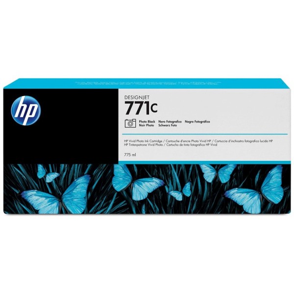 Original - HP 771C Negro Photo Cartucho de Tinta - B6Y13A