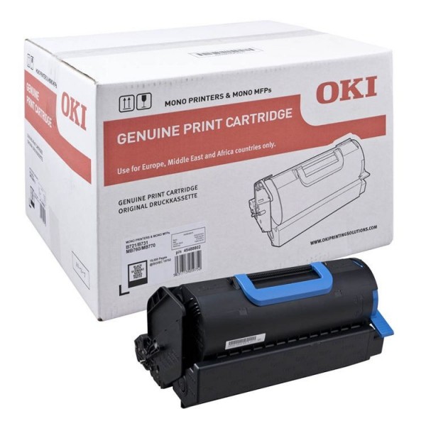 Original - OKI B721/B731/MB760/MB770 Negro Cartucho de Toner - 45488802