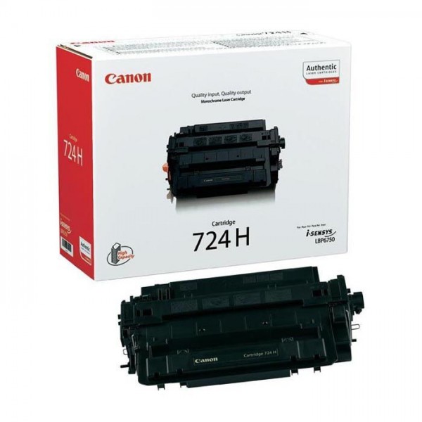 Original - Canon 724H Negro Cartucho de Toner - 3482B011/3482B002