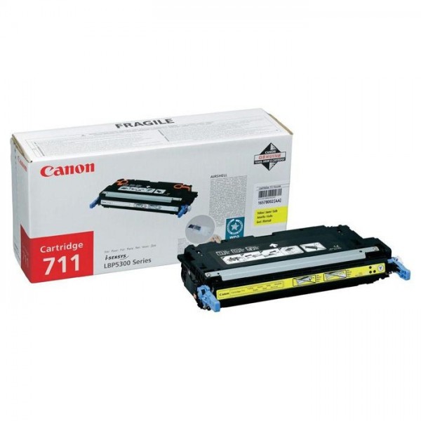 Original - Canon 711 Amarillo Cartucho de Toner - 1657B002