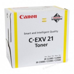 Original - Canon CEXV21 Amarillo Cartucho de Toner - 0455B002