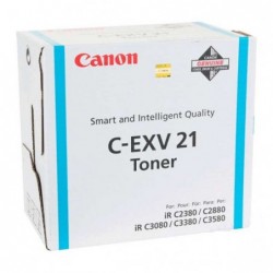 Original - Canon CEXV21 Cyan Cartucho de Toner - 0453B002