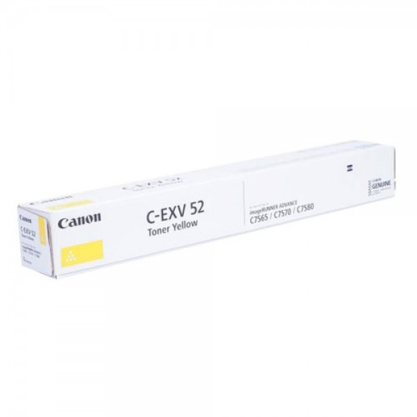 Original - Canon CEXV52 Amarillo Cartucho de Toner - 1001C002