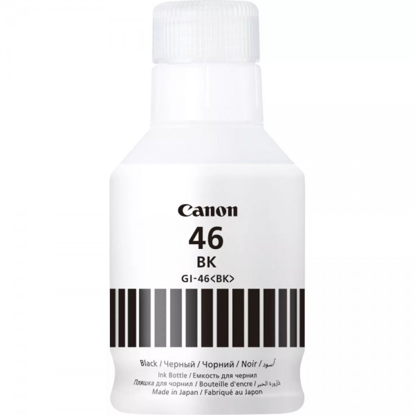 Original - Canon GI46 Negro Botella de Tinta - GI46BK/4411C001 Original - Canon GI46 Negro Botella de Tinta - GI46BK/4411C001