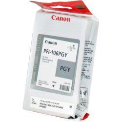 Original - Canon PFI106 Gris Photo Cartucho de Tinta - PFI106PGY/6631B001