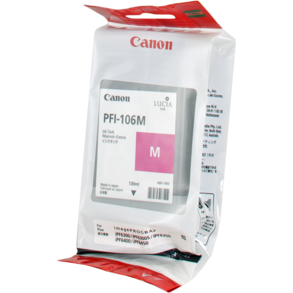 Original - Canon PFI106 Magenta Cartucho de Tinta - PFI106M/6623B001