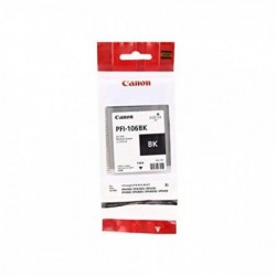 Original - Canon PFI106 Negro Cartucho de Tinta - PFI106BK/6621B001