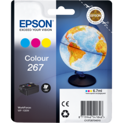 Original - Epson T267 Color Cartucho de Tinta - C13T26704010