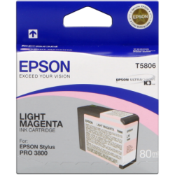 Original - Epson T5806 Magenta Light Cartucho de Tinta - C13T580600