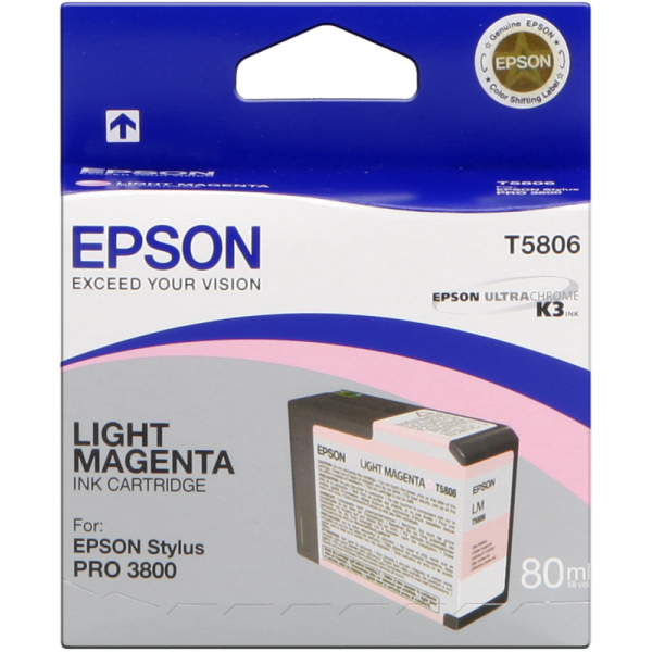 Original - Epson T5806 Magenta Light Cartucho de Tinta - C13T580600