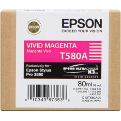 Original - Epson T580A Magenta Vivido Cartucho de Tinta - C13T580A00