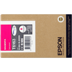 Original - Epson T6163 Magenta Cartucho de Tinta - C13T616300