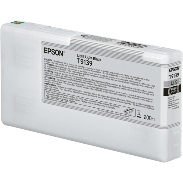 Original - Epson T9139 Negro Light Light Cartucho de Tinta - C13T913900