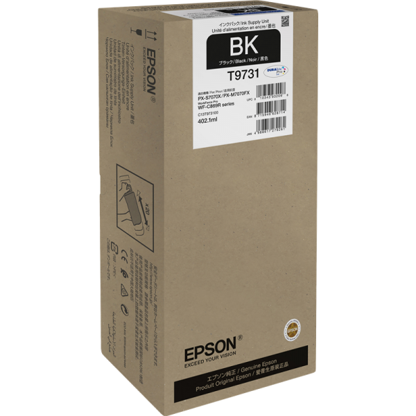 Original - Epson T9731 Negro Cartucho de Tinta - C13T973100