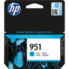 Original - HP 951 Cyan Cartucho de Tinta - CN050AE