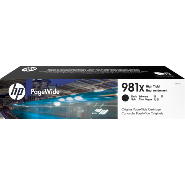 Original - HP 981X Negro Cartucho de Tinta - L0R12A