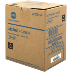 Original - Konica Minolta TNP50 Negro Cartucho de Toner - TNP50K/A0X5154