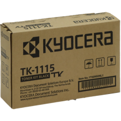 Original - Kyocera TK1115 Negro Cartucho de Toner - 1T02M50NL0/1T02M50NL1