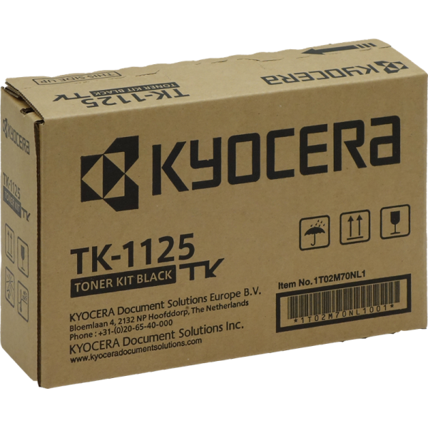 Original - Kyocera TK1125 Negro Cartucho de Toner - 1T02M70NL0/1T02M70NL1