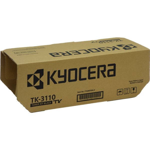 Original - Kyocera TK3110 Negro Cartucho de Toner - 1T02MT0NL0/1T02MT0NLV/1T02MT0NLS Original - Kyocera TK3110 Negro Cartucho de Toner - 1T02MT0NL0/1T02MT0NLV/1T02MT0NLS