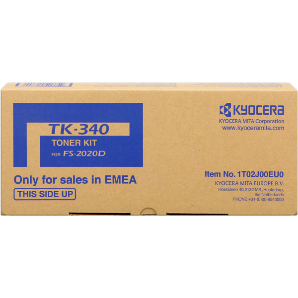 Original - Kyocera TK340 Negro Cartucho de Toner - 1T02J00EUC