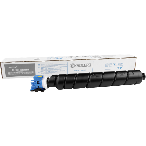 Original - Kyocera TK8555 Cyan Cartucho de Toner -  1T02XCCNL0/TK8555C