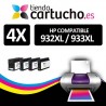 PACK 4 HP 932XL / 933XL Remanufacturados