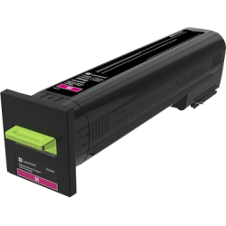 Original - Lexmark CS820 Magenta Cartucho de Toner - 72K2XM0/72K2XME