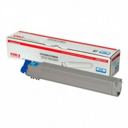 Original - OKI C9655 Cyan Cartucho de Toner - 43837131