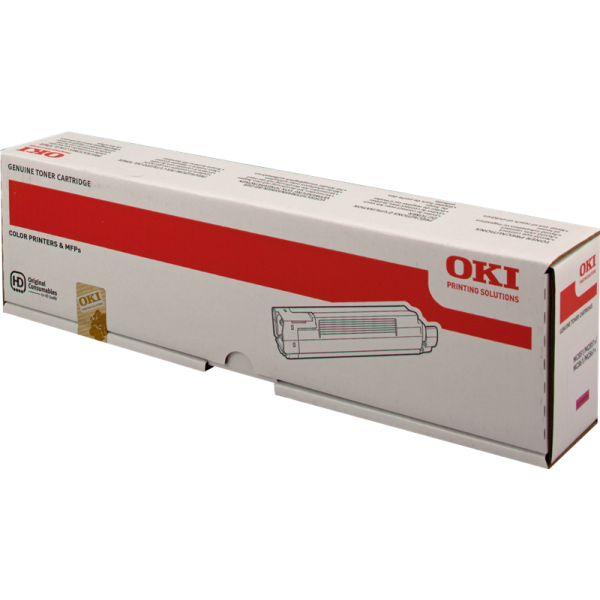 Original - OKI MC851 Magenta Cartucho de Toner - 44059166