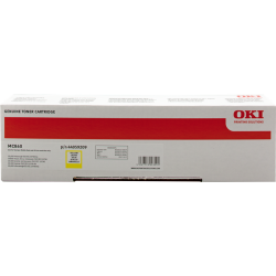 Original - OKI MC860 Amarillo Cartucho de Toner - 44059209