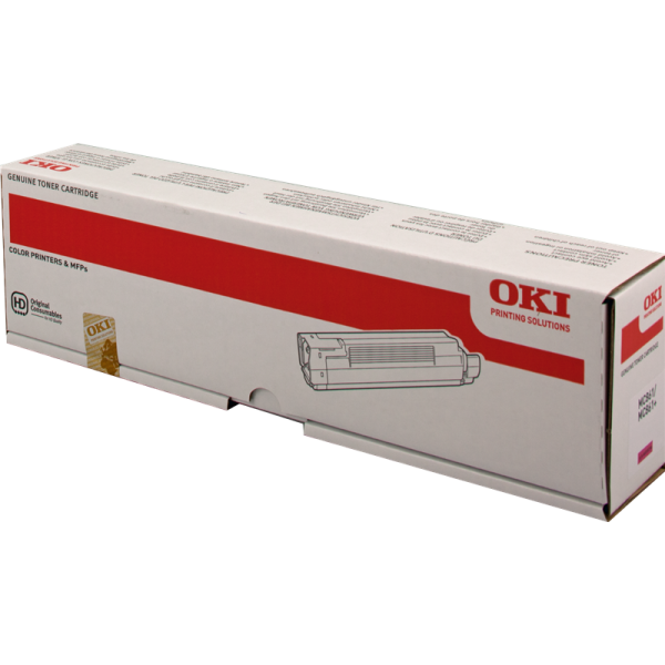 Original - OKI MC861 Magenta Cartucho de Toner - 44059254