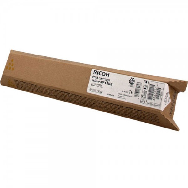 Original - Ricoh Aficio MP-C300/MP-C400/MP-C401 Amarillo Cartucho de Toner - 842236/842041/841553/841302