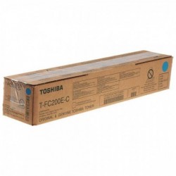 Original - Toshiba T-FC200EC Cyan Cartucho de Toner - 6AJ00000259/6AJ00000195/6AJ00000119