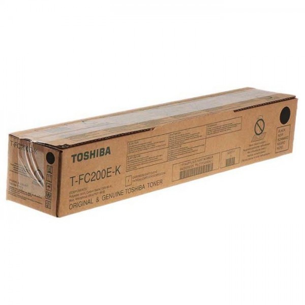 Original - Toshiba T-FC200EK Negro Cartucho de Toner - 6AJ00000260/6AJ00000196/6AJ00000123