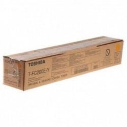 Original - Toshiba T-FC200EY Amarillo Cartucho de Toner - 6AJ00000262/6AJ00000198/6AJ00000131