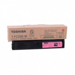 Original - Toshiba T-FC25EM Magenta Cartucho de Toner - 6AJ00000078/6AJ00000201/6AJ00000274