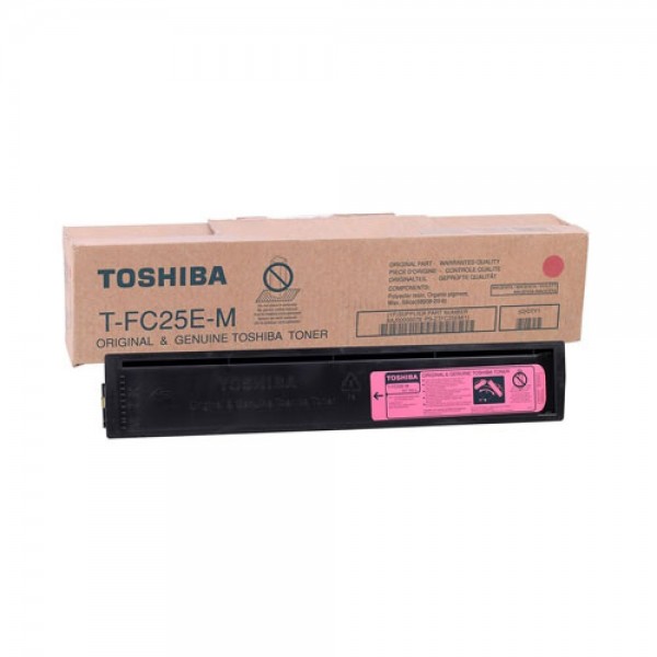 Original - Toshiba T-FC25EM Magenta Cartucho de Toner - 6AJ00000078/6AJ00000201/6AJ00000274
