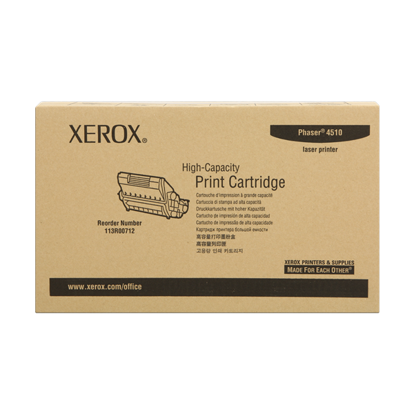 Original - Xerox Phaser 4510 Negro Cartucho de Toner - 113R00712