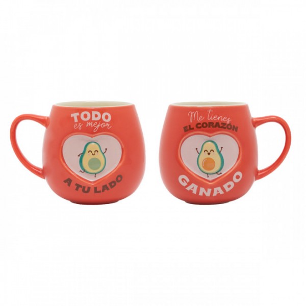 Set de 2 tazas - Todo es mejor a tu lado - Mr. Wonderful